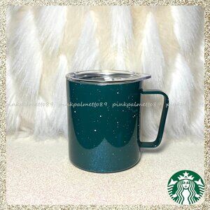 SOLD OUT 💚 NWT 2026 Starbucks x MiiR Green Speckled SS 12oz Classic Camp Mug